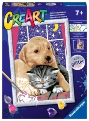 CreArt dla dzieci: Puszyści przyjaciele - Ravensburger
