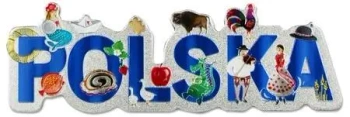 Magnes I love Poland Polska ILP-MAG-A-PL-60 - Pan Dragon