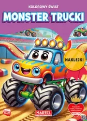 Kolorowanka Kolorowy świat. Monster Trucki - Katarzyna Salamon