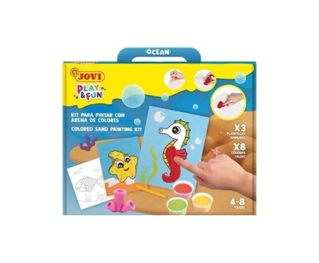 Play&Fun Malowanie piaskiem - Ocean JOVI