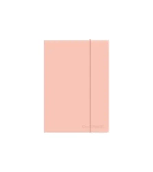 Brulion A5 80k linia z gumką Coolpack pastel powder peach - PATIO