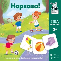 Kapitan Nauka. Hopsasa! Gra loteryjka - Opracowanie zbiorowe