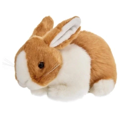 Króliczek brązowo-biały 18cm - Beppe