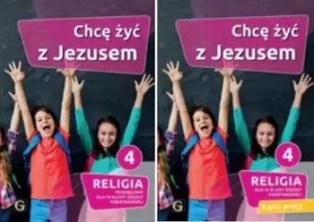 Chcę żyć z Jezusem 4 Podręcznik+K.pracy SP Gaudium - Piotr Goliszek