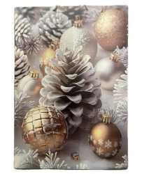 Torebka prezentowa 50x70x20cm Boże Narodzenie mix - Rozette