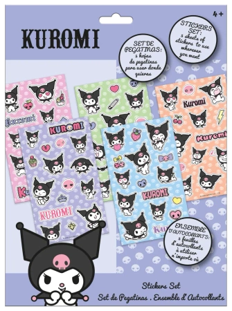 Naklejki Kuromi 92 sztuki KU00021 - Kids Euroswan