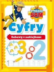 Strażak Sam. Cyfry. Zabawy z naklejkami - zbiorowa praca