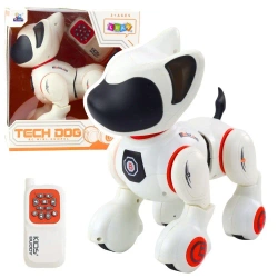 Piesek interaktywny robot pilot światło dźwięk - Leantoys