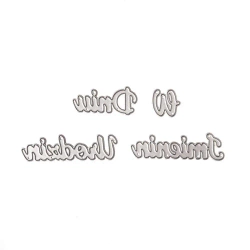 Zestaw wykrojników - W dniu urodzin imienin - Dalprint dpCraft