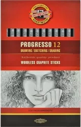 Ołówek grafitowy Progresso 8911/8B (12szt) - Koh-I-Noor