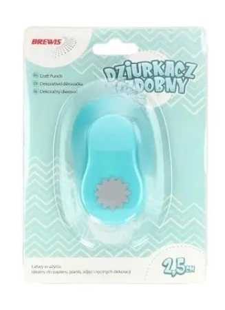 Dziurkacz ozdobny - Kwiatek 2,5cm MIX - Brewis