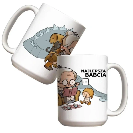 Kubek - Najlepsza babcia 440ml - Molom