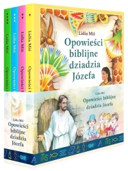 Pakiet: Opowieści biblijne dziadzia Józefa T.1-4 - Lidia Miś