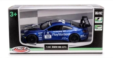MSZ 1:44 BMW M6 GT3/67381A/blue - Daffi