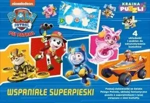 Psi Patrol. Kraina puzzli. Wspaniałe superpieski - praca zbiorowa