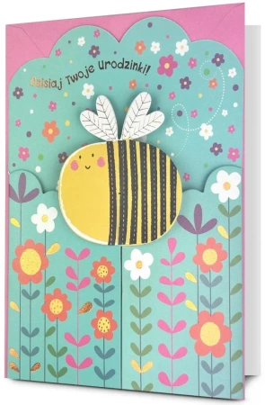 Karnet B6 Urodziny - Pan Dragon