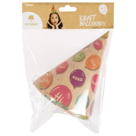 Czapeczki Kraft Balloons 6szt - Arpex