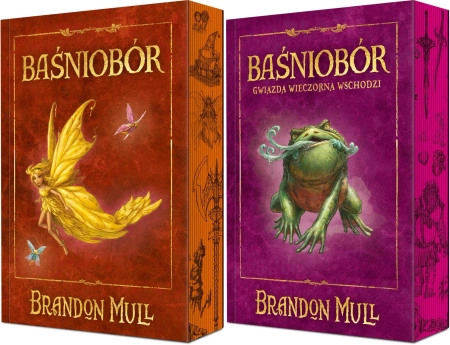 Baśniobór Tom 1. i 2. Mull Brandon PAKIET WAB Fantastyka Barwione - Brandon Mull