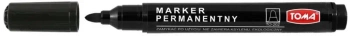 Marker permanentny 202 czarny (10szt)TOMA - TOMA