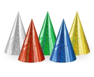 Czapeczki holograficzne 100szt - Godan