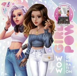 Skrzyneczka z akcesoriami do makijażu WoW Generation 23 elementy WOW00055 - Kids Euroswan