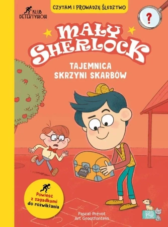 Mały Sherlock. Tajemnica skrzyni skarbów - Pascal Prevot