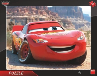 Puzzle ramkowe 40 Auta Cars - Zygzak - Dino Toys