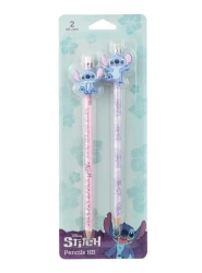 Ołówki z gumową nakładką Disney Fashion Stitch wzór 3 blister 2 szt. - PATIO