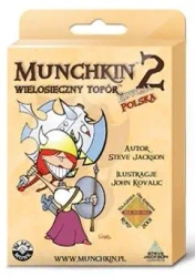 Munchkin 2 Wielosieczny Topór BLACK MONK - Jackson Steve Autor:, John Ilustracje: Kovalic