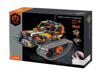 Klocki R/C Pojazd na gąsienicach 3w1 - Immaster