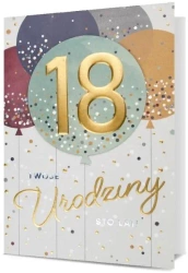 Karnet B6 Osiemnastka - Pan Dragon