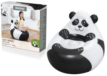 Dmuchany fotel panda 72x72x64cm - Bestway