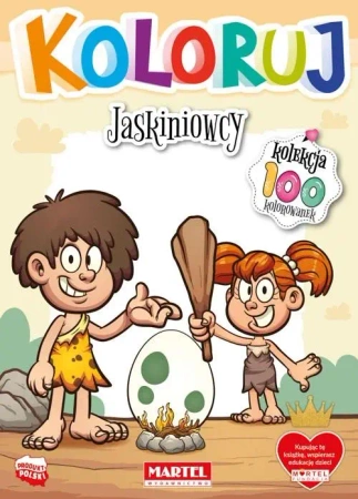 Koloruj - Jaskiniowcy - praca zbiorowa