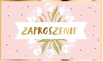 Zaproszenie Urodziny (10szt) - Armin Style