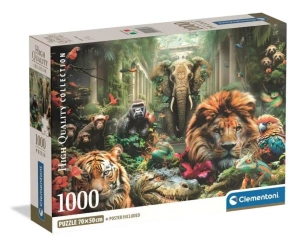 Puzzle 1000 Mystic Jungle - Clementoni