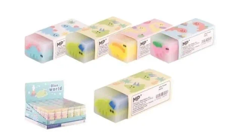 Gumka do ścierania Dino World (36szt) - MP Main Paper
