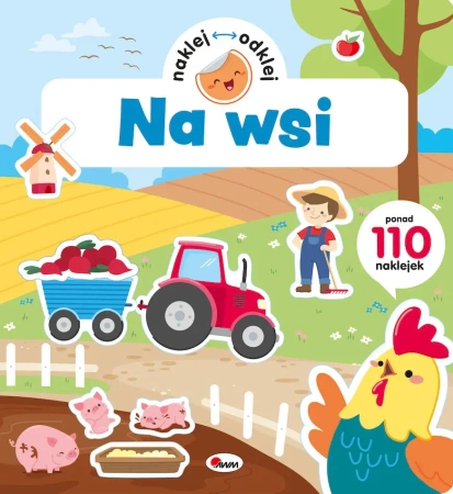 Na wsi. Naklej odklej - Opracowanie zbiorowe