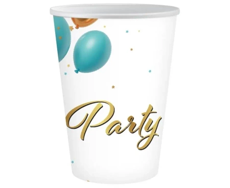 Kubeczki papierowe Party 250ml 6szt - Godan