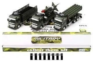 Samochód ciężarowe metal MIX - Maksik