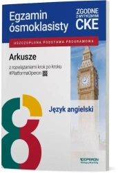 Egzamin ósmoklasisty SP 8 Język angielski Arkusze - Anna Tracz
