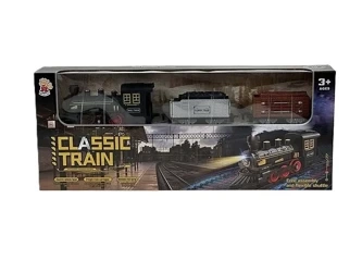 Kolejka na baterie 2 wagony + tor 10el - ADAR