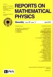 Report On Mathematical Physics 85/2 - Polska - Praca zbiorowa