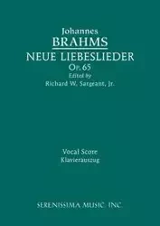 Neue Liebeslieder, Op.65 - Brahms Johannes