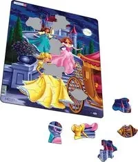 Układanka Księżniczki rozmiar M 35 elementów - Larsen