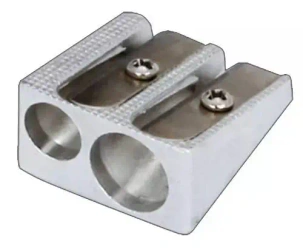 Temperówka manualna, podwójna KW Trade Wielokolorowy