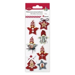 Dekoracje samoprzylepne 3D 7szt - Titanum