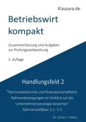 Betriebswirt kompakt Handlungsfeld 2.1-2.3 - Michael Fischer