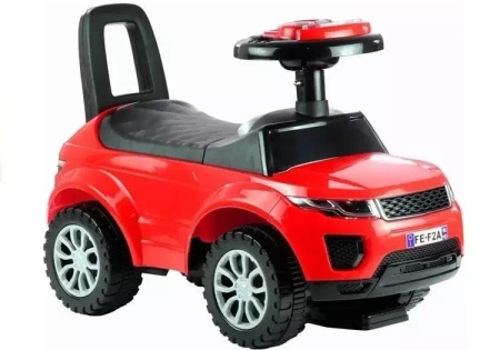 Jeździk dla malucha czerwony światło dźwięk - Leantoys