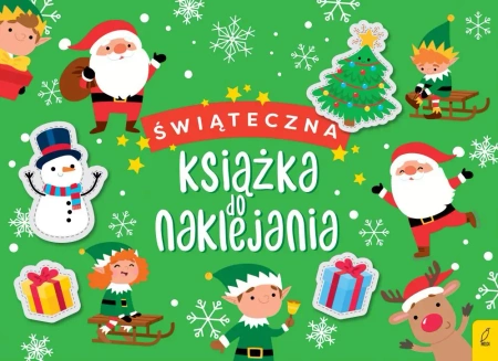 Świąteczna książka do naklejania - Opracowanie zbiorowe