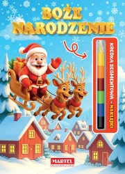 Modułowa kredka. Boże Narodzenie z naklejkami - Wiktoria Kohnke